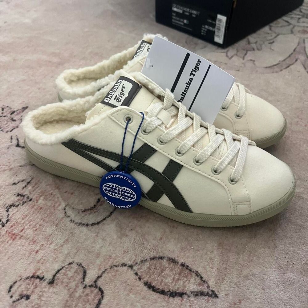 Onitsuka-tiger Women's Cream and White Trainers